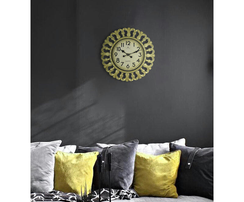 Настенные часы atlantis 319-17 gold