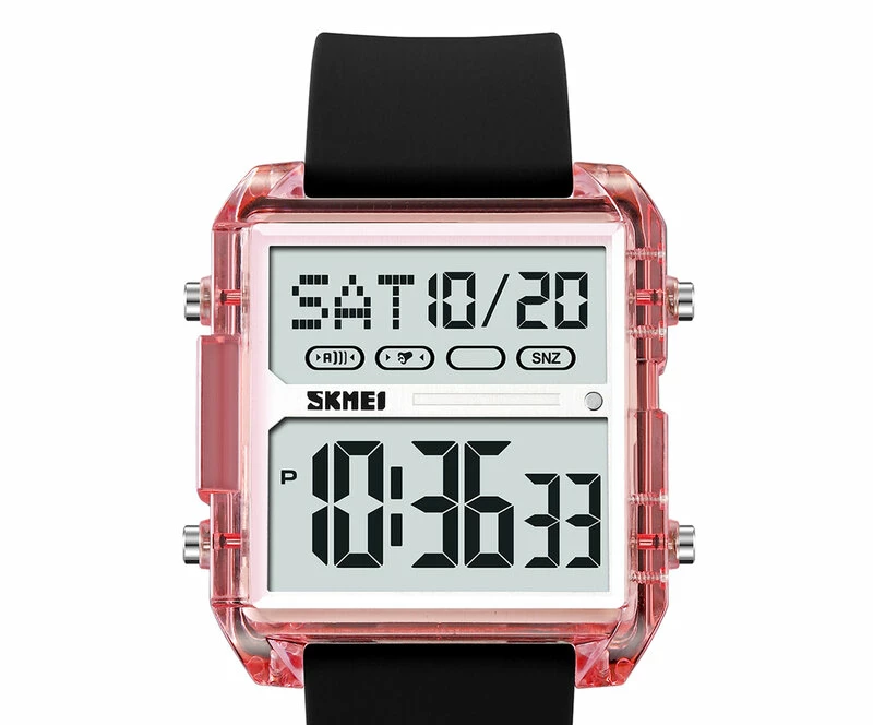 Наручные часы skmei 2246pk pink-transparent