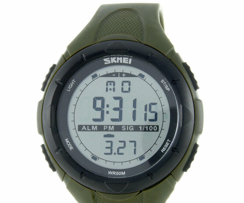 Наручные часы skmei 1025ag gent size army green