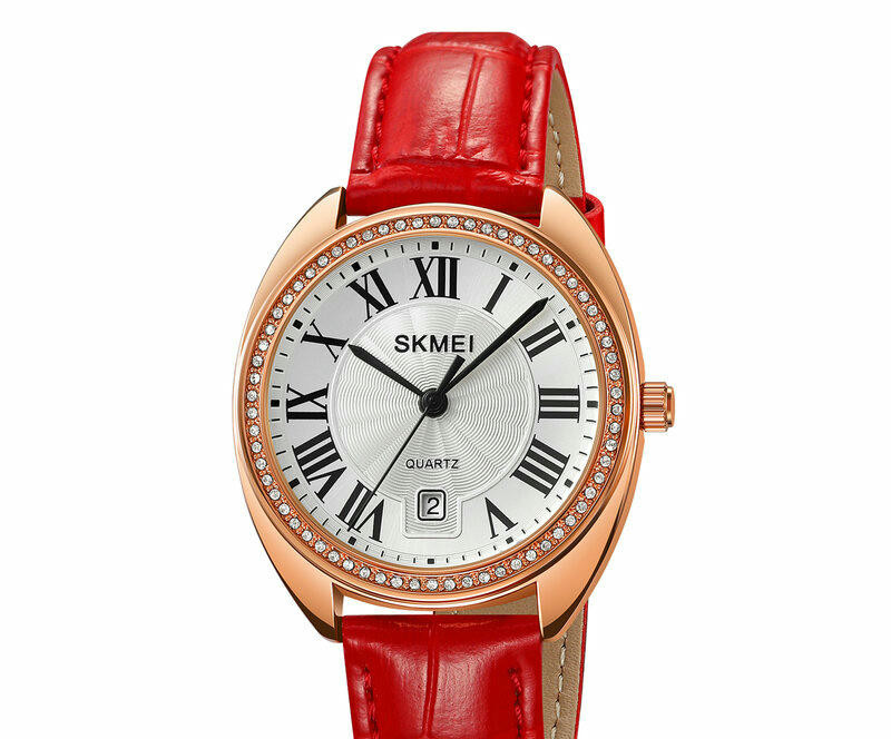 Наручные часы skmei 2183rgrd rose gold/red