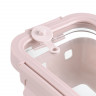 Контейнер для запекания, хранения и переноски продуктов в чехле smart solutions, 370 мл, розовый