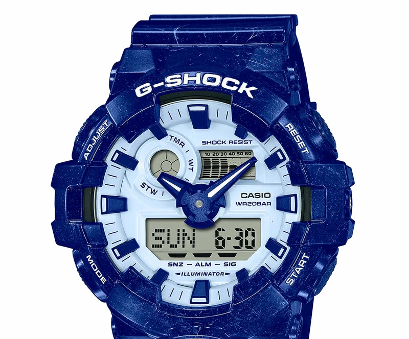 Наручные часы ga-700bwp-2a