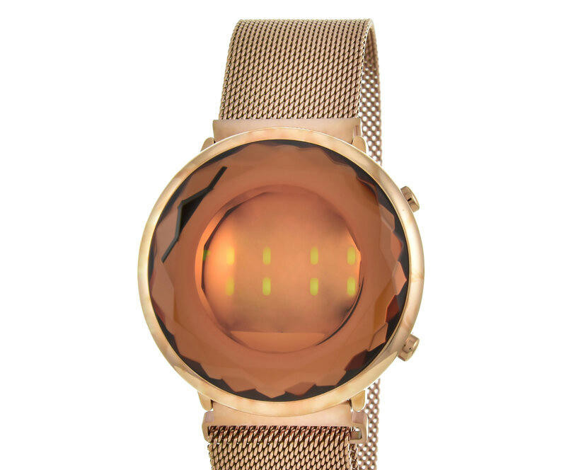 Наручные часы skmei 1640rgbn rose gold/brown-steel