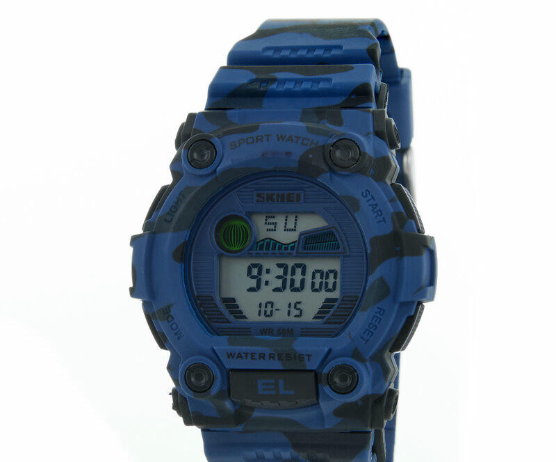 Наручные часы skmei 1635cmbu blue camouflage