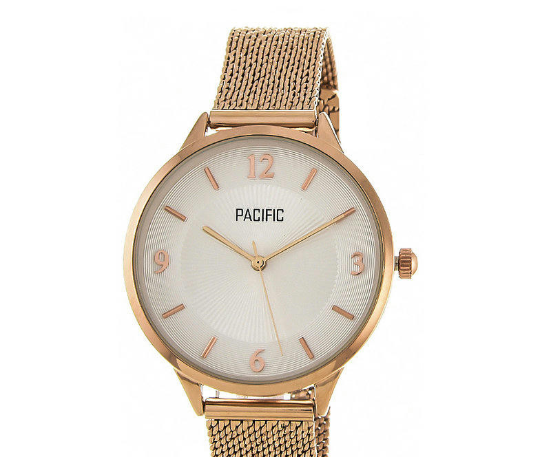 Pacific X6174 корп-роз циф-бел браслет