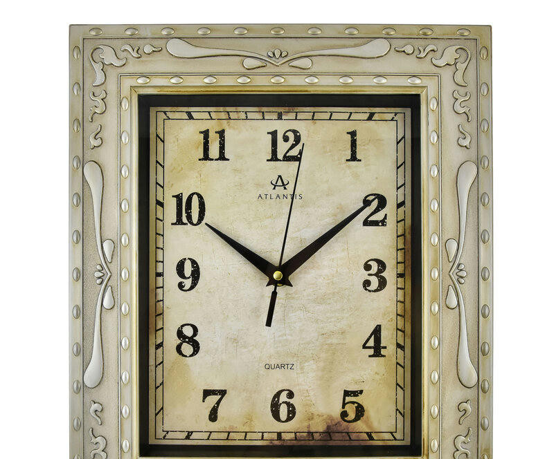 Настенные часы atlantis tld-35008С gold