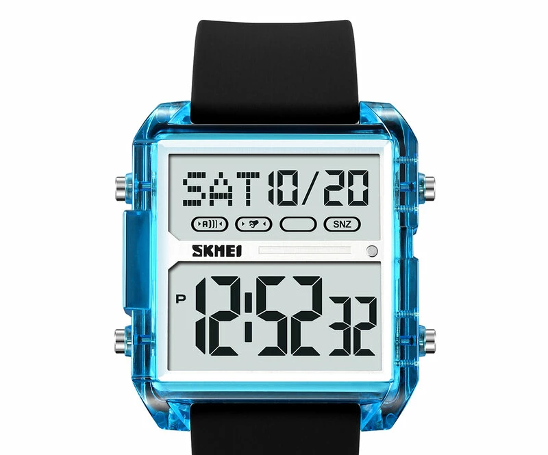 Наручные часы skmei 2246bu blue-transparent