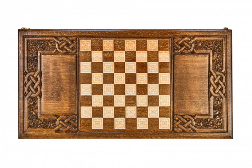 Нарды резные "Армянский узор 7" 60, Haleyan