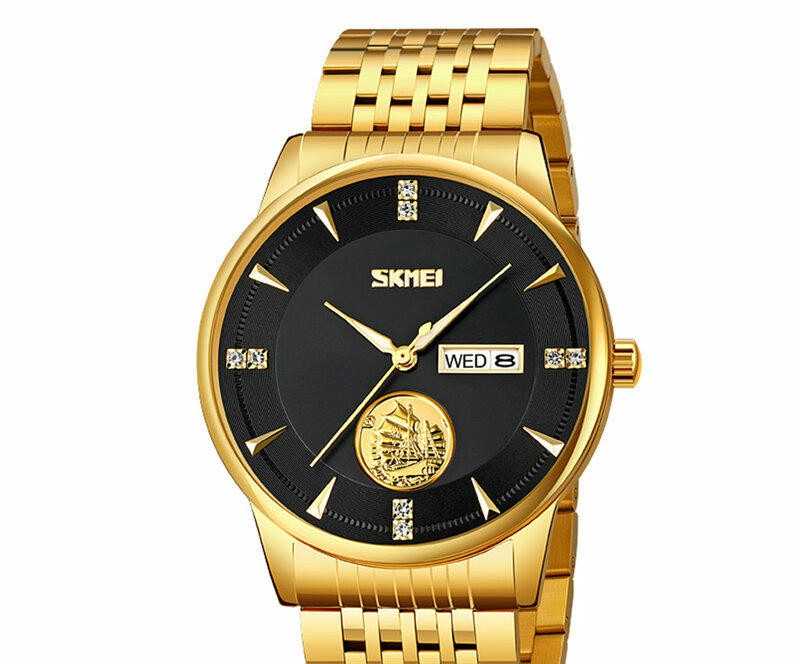 Наручные часы skmei 9309gdbk gold/black