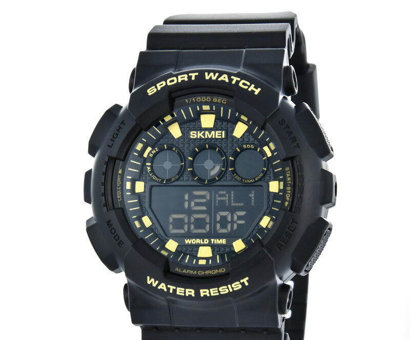 Наручные часы skmei 1857bkgd black/gold