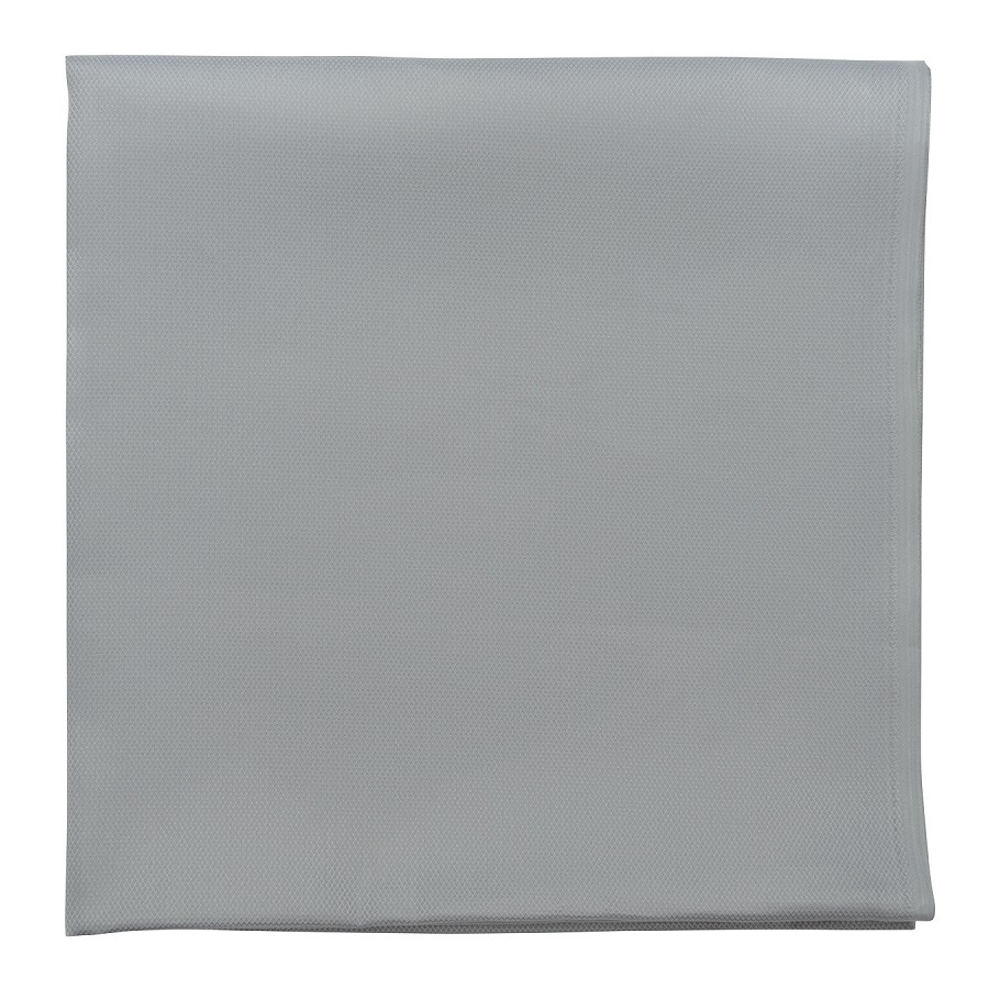 Скатерть серого цвета с фактурным жаккардовым рисунком из хлопка из коллекции essential, 180х260 см