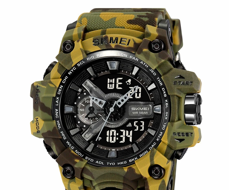 Наручные часы skmei 2396cmgn army camo