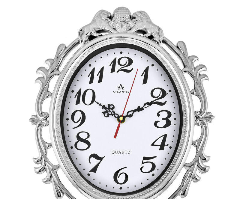 Настенные часы atlantis tld-6017 silver