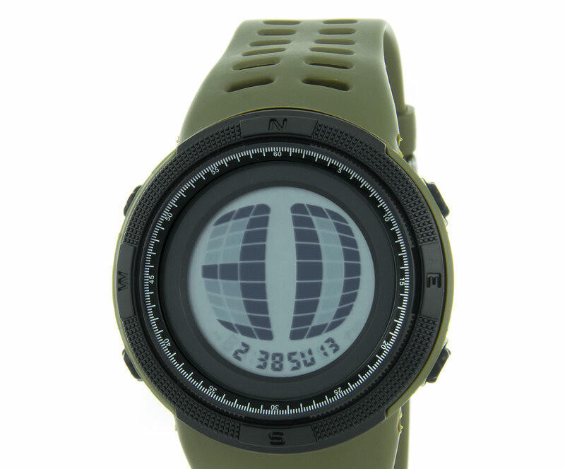 Наручные часы skmei 2076agwt army green-white