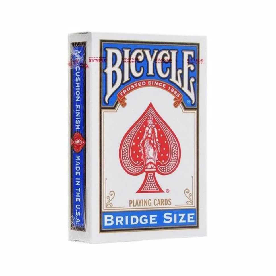 Карты "Bicycle Rider Back Bridge Size blue"