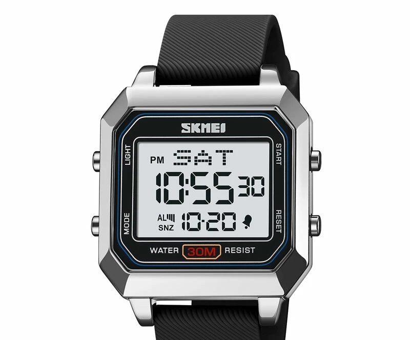 Наручные часы skmei 2150sibk silver/black