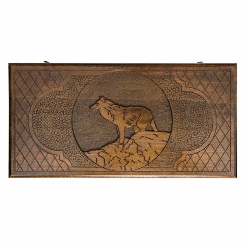 Нарды резные "Волк-2", Ustyan