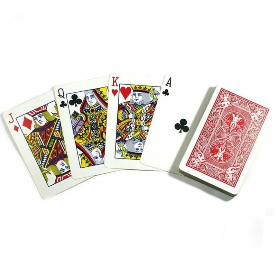 Карты "Bicycle Rider Back Bridge Size red"