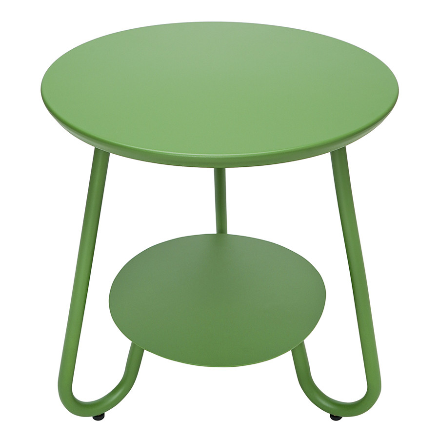 Столик журнальный stian, D50 см, зеленый