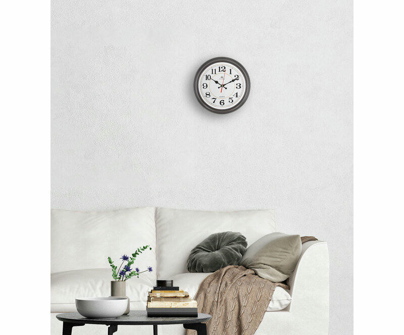 Настенные часы atlantis tld-6929 dark brown