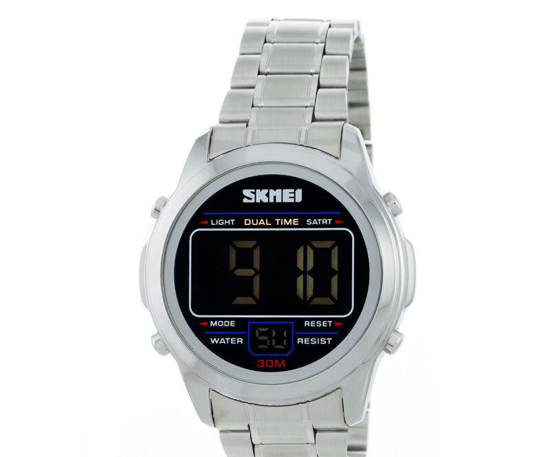 Наручные часы skmei 2127sibk silver-black