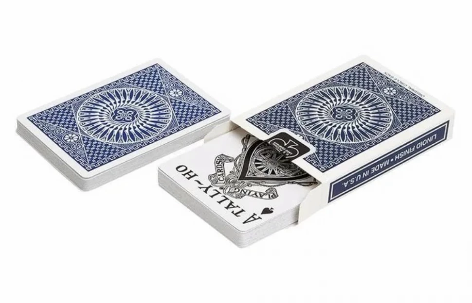 Карты "Tally-Ho Standard Index blue Circle "