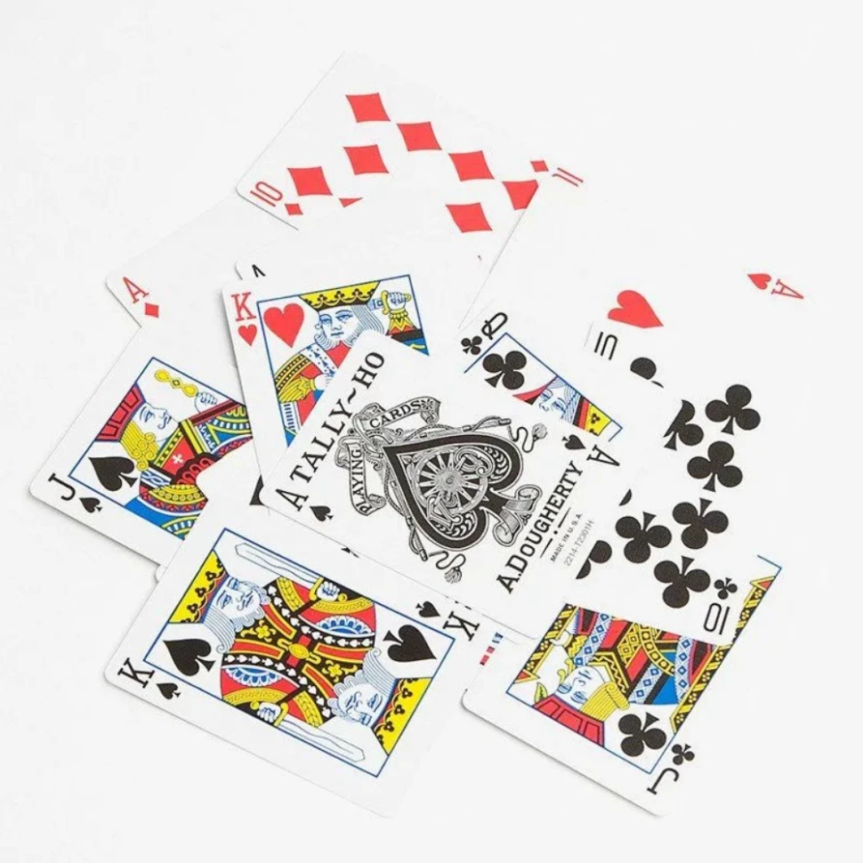 Карты "Tally-Ho Standard Index blue Circle "