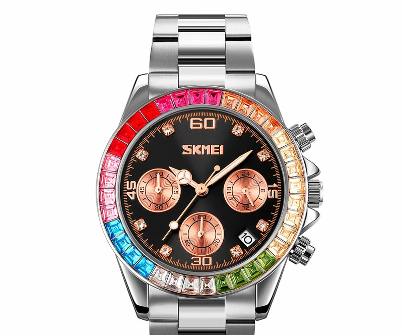 Наручные часы skmei 9367sibk silver/black