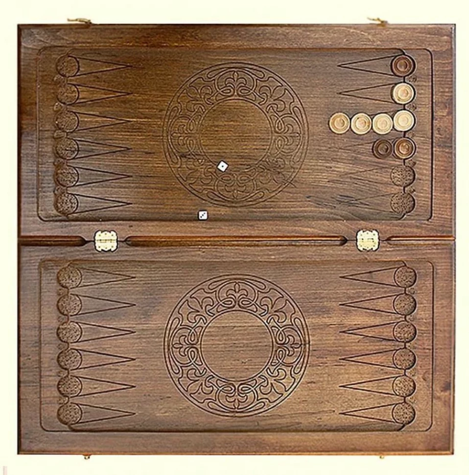 Нарды резные "Корона", Ustyan