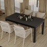 Стол обеденный leif, 160х90х75 см, темно-серый