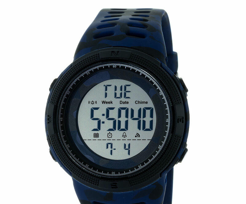 Наручные часы skmei 2070cmbuwt blue camo-white