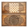 Нарды резные "Армянский узор 2", Mkhitaryan