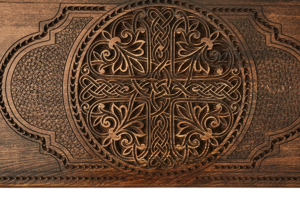 Нарды резные "Армянский узор 2", Mkhitaryan