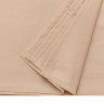 Скатерть бежевого цвета с фактурным жаккардовым рисунком из хлопка из коллекции essential, 180х180 см