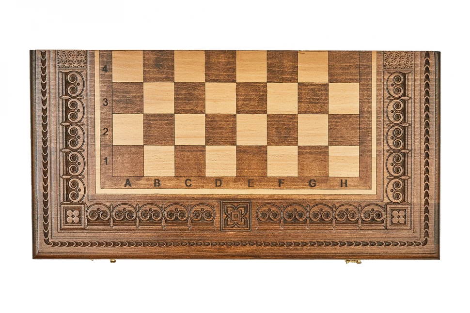 Шахматы + нарды резные "Наира" 50, Mkhitaryan