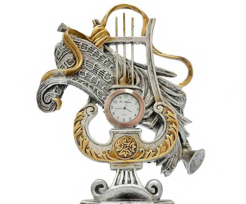 Настольные часы la minor 1346m статуэтка