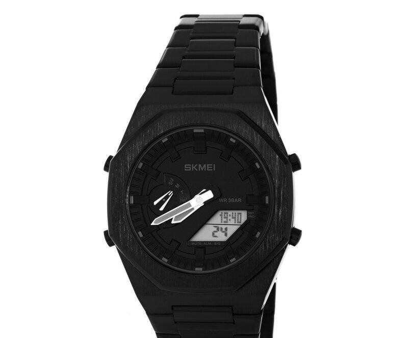 Наручные часы skmei 1816bkbkwt black/black-white