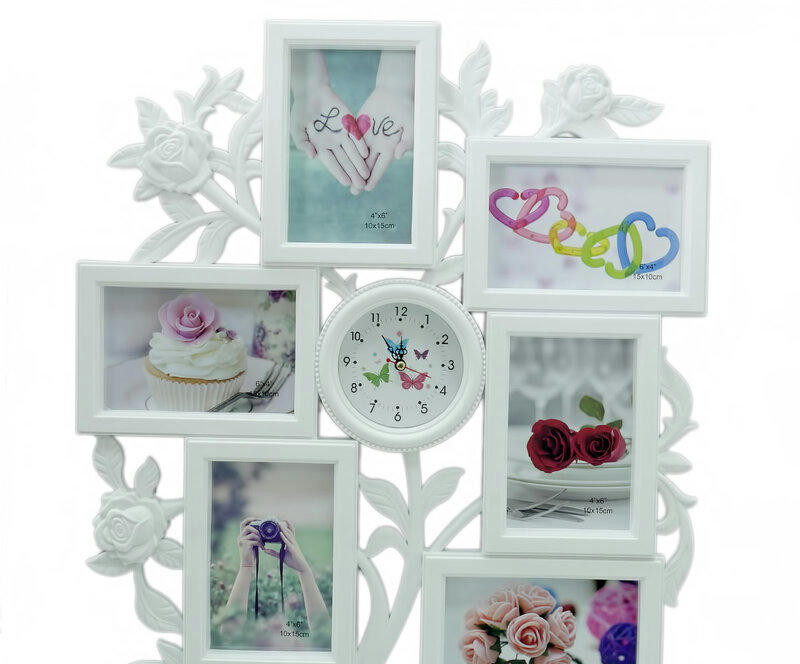 Настенные часы la minor hw-1602-1 бел мультирамка