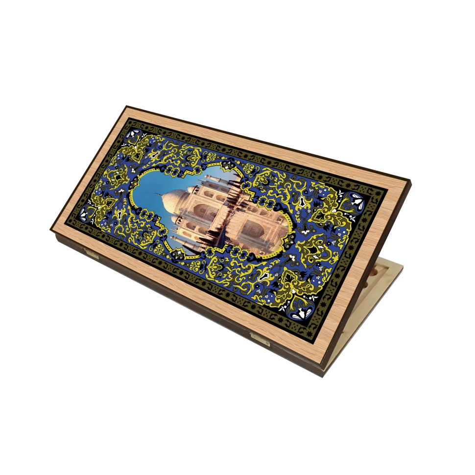 Нарды + Шашки Сирия Тадж-Махал малые (Россия, дерево, 40 см), Partida