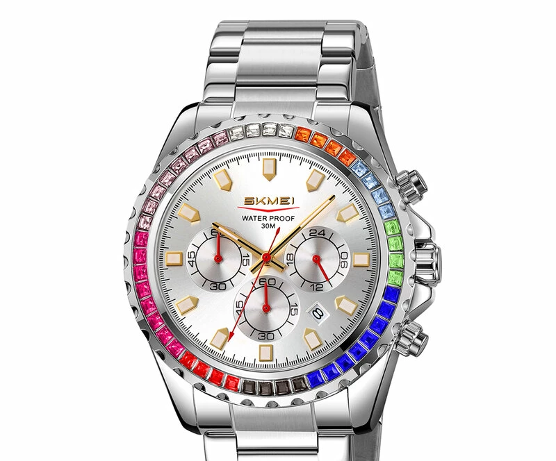 Наручные часы skmei 9356sisi silver/silver