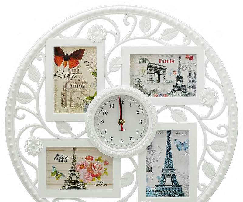 Настенные часы la minor gk-7a бел мультирамка