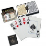 Карты "Copag Poker Size Jumbo 1546 Double Deck (Black, Gold)"