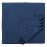 Скатерть из стираного льна синего цвета из коллекции essential, 170х170 см