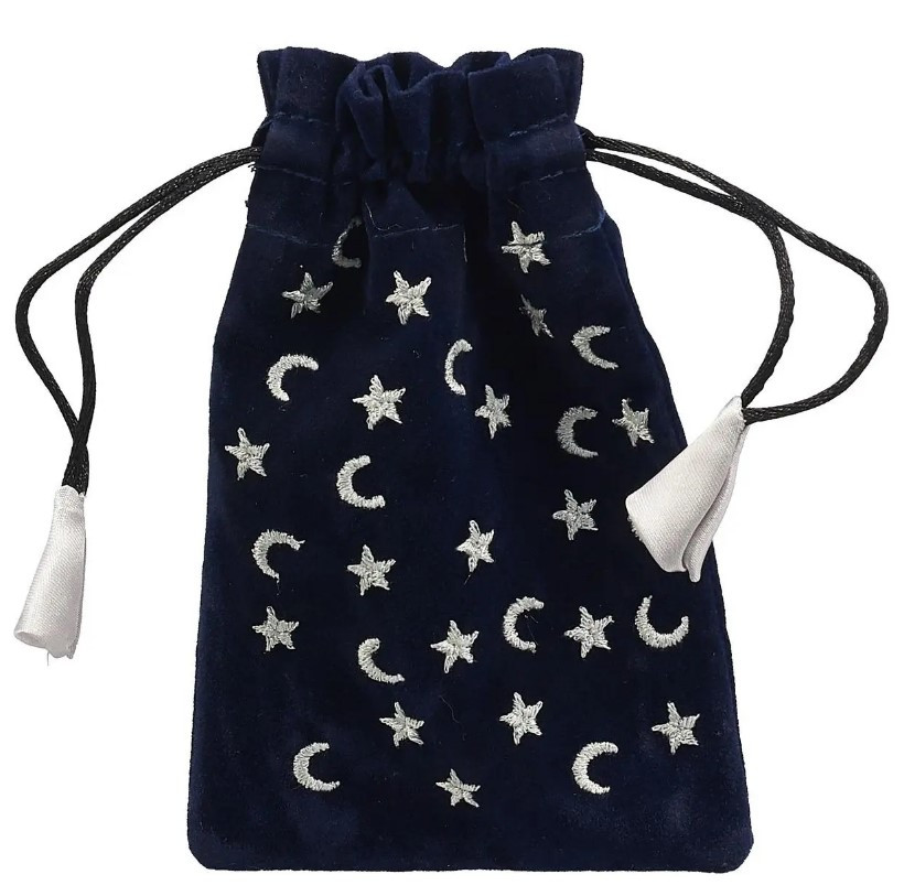 Мешочек для карт ТАРО / Tarot Bag Mini Moon and Stars