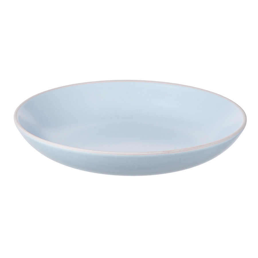 Набор тарелок для пасты simplicity, D20 см, голубые, 2 шт.