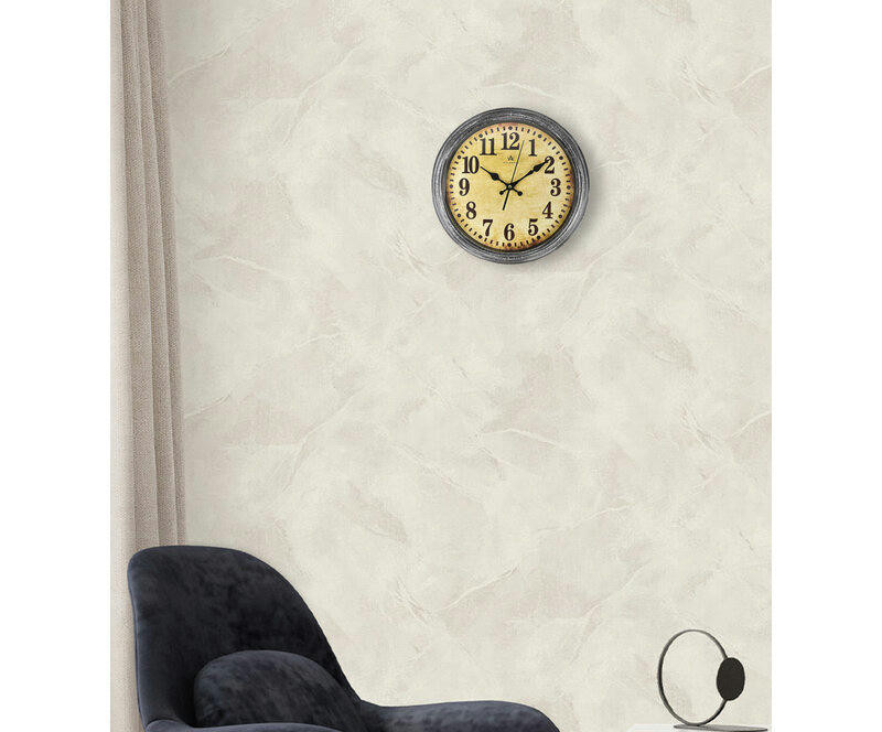 Настенные часы atlantis tld-3708c silver