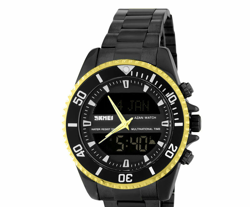 Наручные часы skmei 1896bkgd black/gold