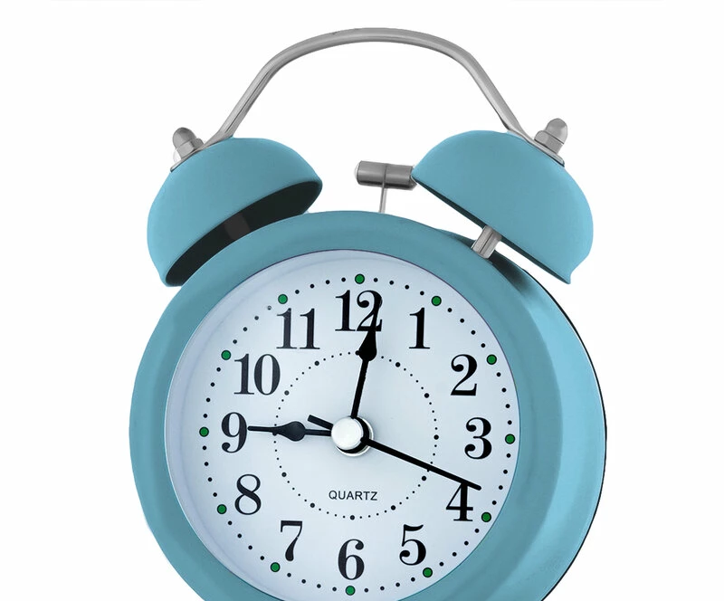 Будильники la minor 669 металл голубой