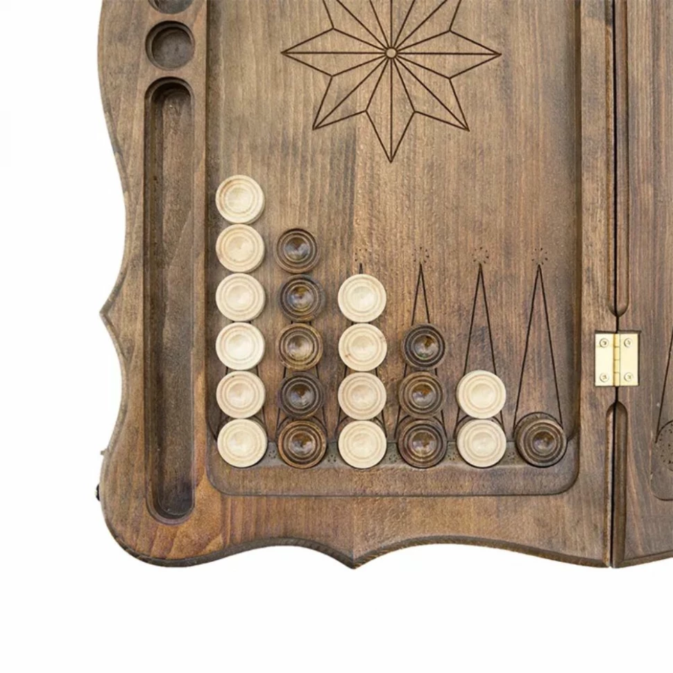 Нарды резные "Волк", Petrosyan