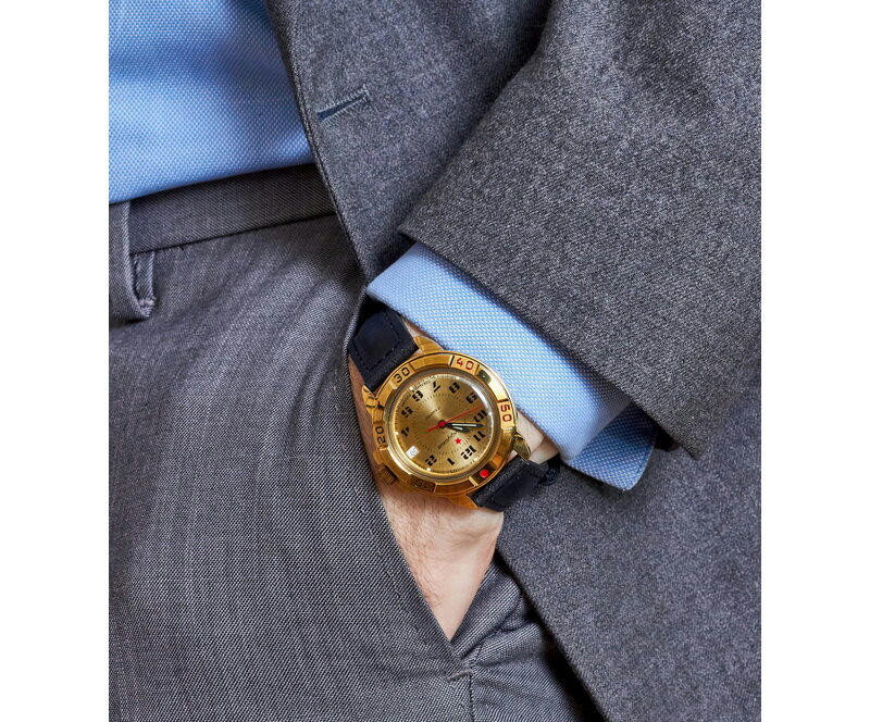 Наручные часы ВОСТОК 2414 (439121) ремень